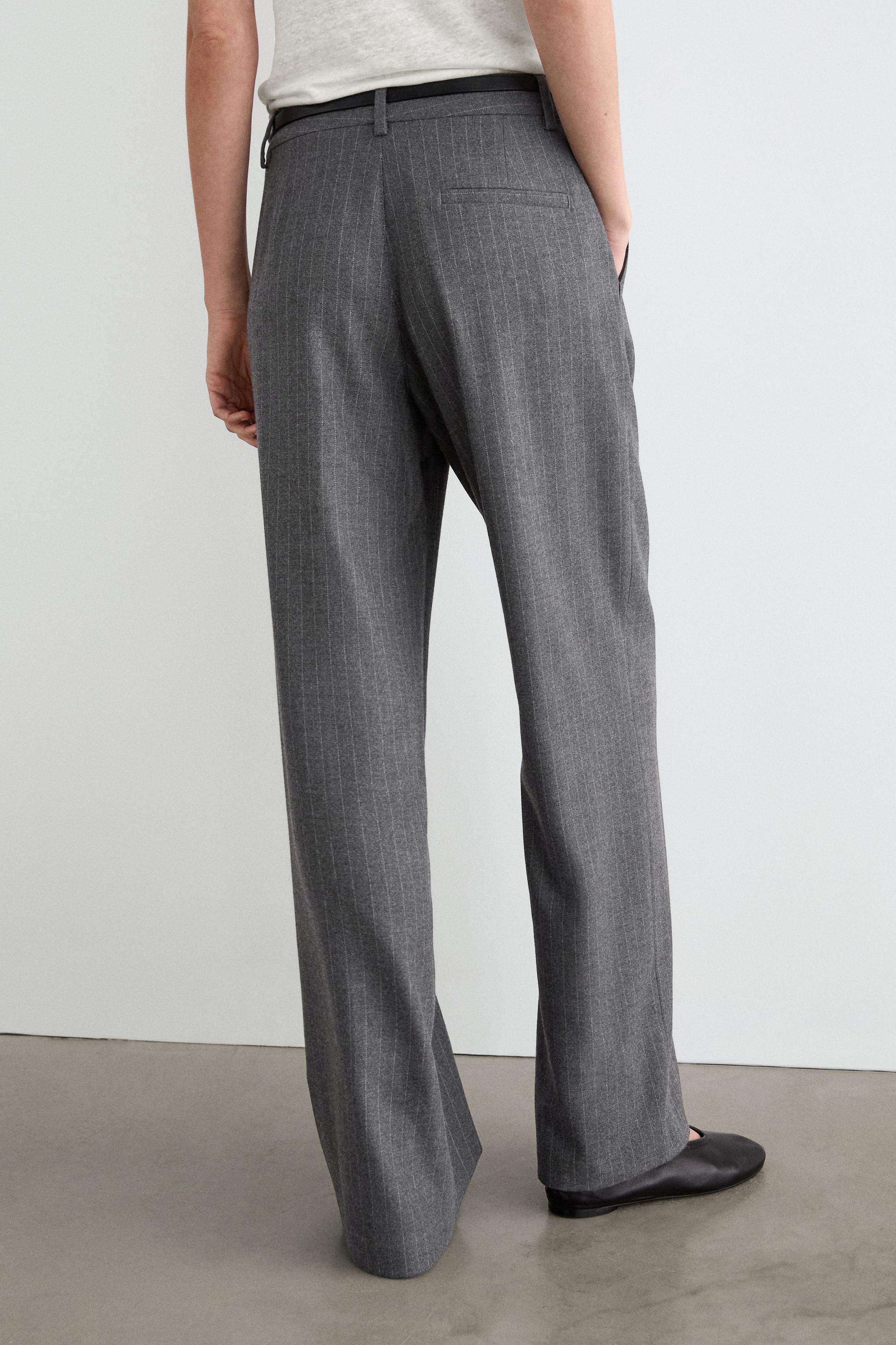 Pantalon large à rayures tennis